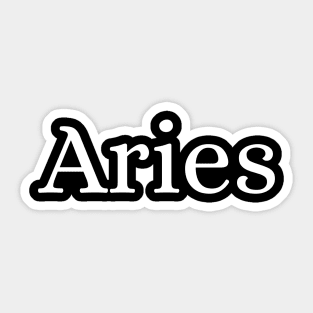 Aries Sticker